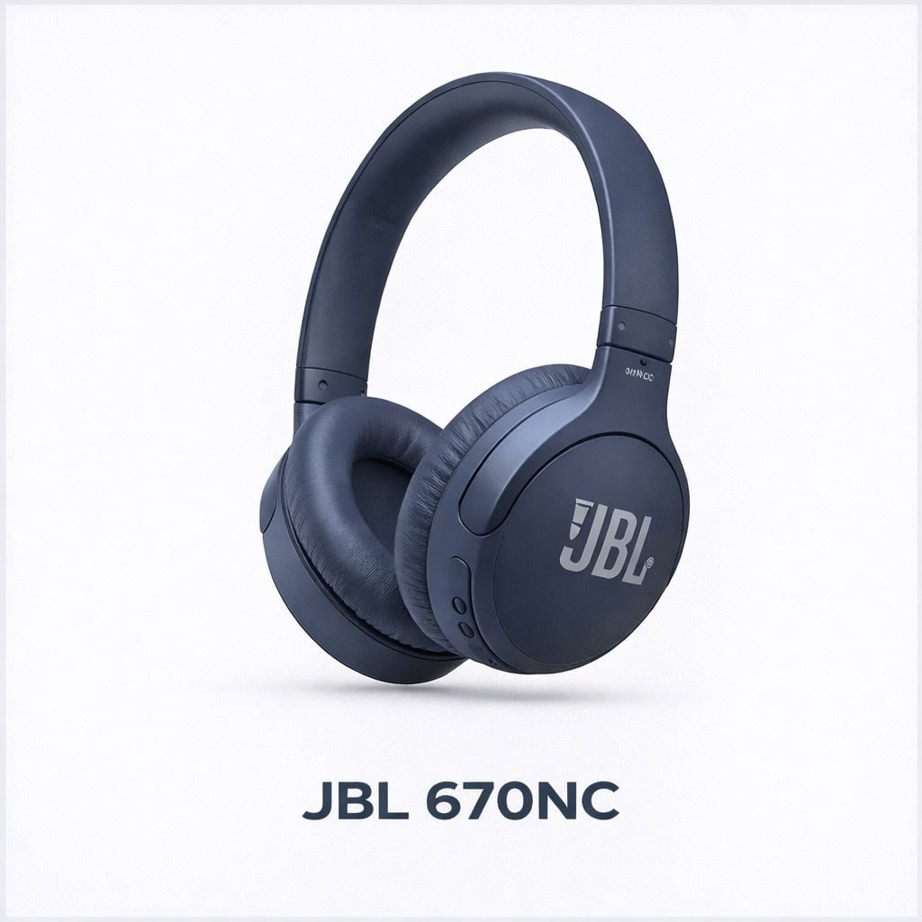JBL 670 NC Bluetooth Headphones